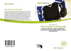 Capa do livro de 1991 Calder Cup Playoffs 