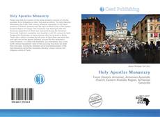 Holy Apostles Monastery kitap kapağı
