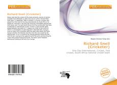 Richard Snell (Cricketer) kitap kapağı