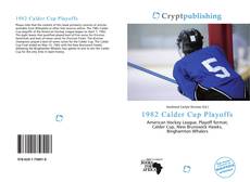 Capa do livro de 1982 Calder Cup Playoffs 