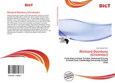 Bookcover of Richard Stanbury (Cricketer)
