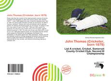 Capa do livro de John Thomas (Cricketer, born 1879) 