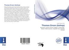 Buchcover von Thomas Green (bishop)