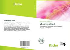 Ubaldesco Baldi kitap kapağı