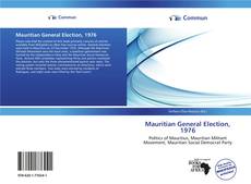 Buchcover von Mauritian General Election, 1976