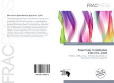 Capa do livro de Mauritian Presidential Election, 2008 