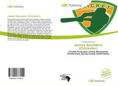 Bookcover of James Saunders (Cricketer)