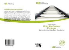 Chief Mechanical Engineer kitap kapağı
