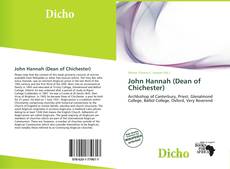 Buchcover von John Hannah (Dean of Chichester)