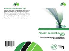 Обложка Nigerian General Election, 2007