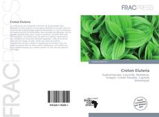 Capa do livro de Croton Eluteria 