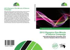 Capa do livro de 2012 Olympics One Minute of Silence Campaign 