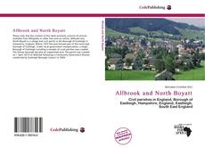 Buchcover von Allbrook and North Boyatt