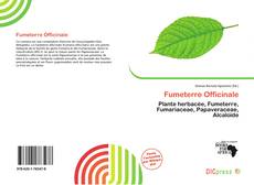 Bookcover of Fumeterre Officinale