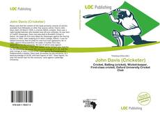 Bookcover of John Davis (Cricketer)