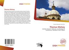Capa do livro de Thomas Wolsey 