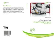 Esko Rekomaa kitap kapağı