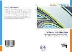 Capa do livro de C/2011 W3 (Lovejoy) 