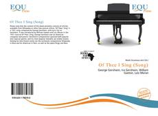 Buchcover von Of Thee I Sing (Song)