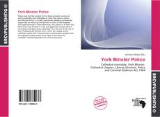 Capa do livro de York Minster Police 
