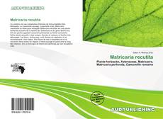 Bookcover of Matricaria recutita