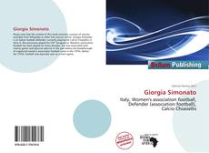 Capa do livro de Giorgia Simonato 