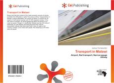 Capa do livro de Transport in Malawi 