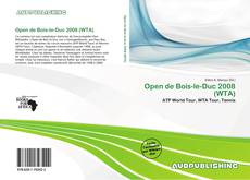 Open de Bois-le-Duc 2008 (WTA) kitap kapağı
