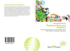 Capa do livro de Pokémon Ruby and Sapphire 
