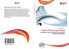 Обложка Duke of Roxburgh (Ship)