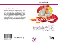 Joseph Parker (Cricketer) kitap kapağı