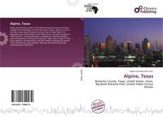 Alpine, Texas kitap kapağı