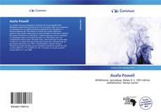 Asafa Powell kitap kapağı