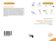 Kimmo Lotvonen kitap kapağı