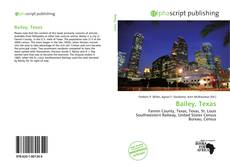 Copertina di Bailey, Texas