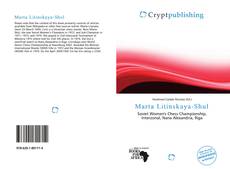 Bookcover of Marta Litinskaya-Shul