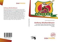 Couverture de Anthony Wreford-Brown