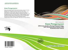 Kaeo Pongprayoon kitap kapağı