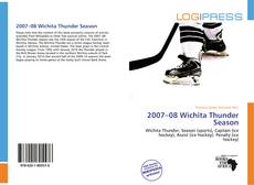 Buchcover von 2007–08 Wichita Thunder Season