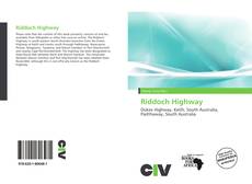 Buchcover von Riddoch Highway