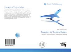 Bookcover of Transport in Western Sahara