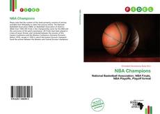 Capa do livro de NBA Champions 