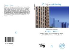 Capa do livro de Center, Texas 