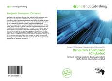Copertina di Benjamin Thompson (Cricketer)