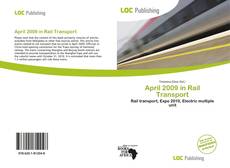 Capa do livro de April 2009 in Rail Transport 