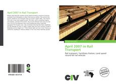 Buchcover von April 2007 in Rail Transport
