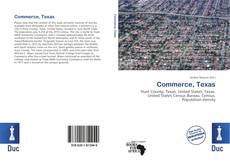 Capa do livro de Commerce, Texas 