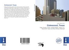 Colmesneil, Texas kitap kapağı