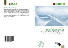 Portada del libro de Baling River Bridge