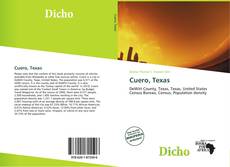Capa do livro de Cuero, Texas 